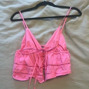 Pink Zara top
